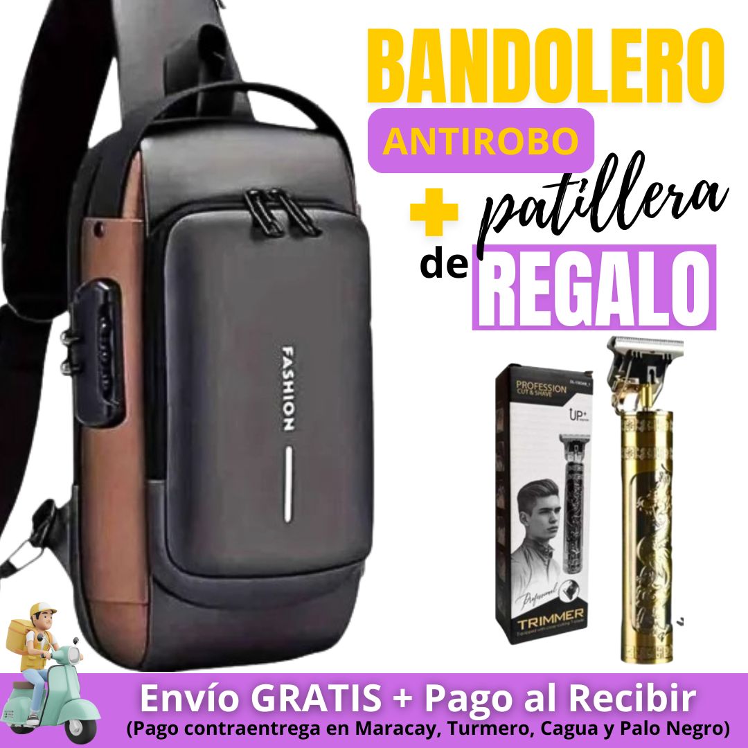 🎒BANDOBAG® – Seguridad, Estilo y Energía En Movimiento + PATILLERA DE REGALO⭐