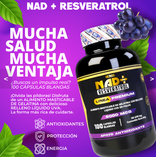 NAD Plus - Resveratrol